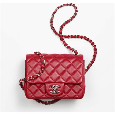 mini chanel rectangular bag sheep skin price